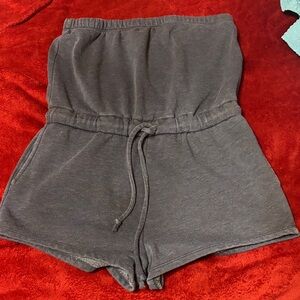 Aeropostale High Waist Dark Brown Shorts